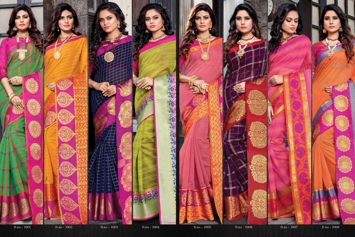 Sangam Swarnamukhi Fancy Latest Designer Festive Wear Cotton Printed Sarees Collection
